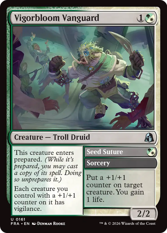 Vigorbloom Vanguard // Seed Suture (161) - NM - front