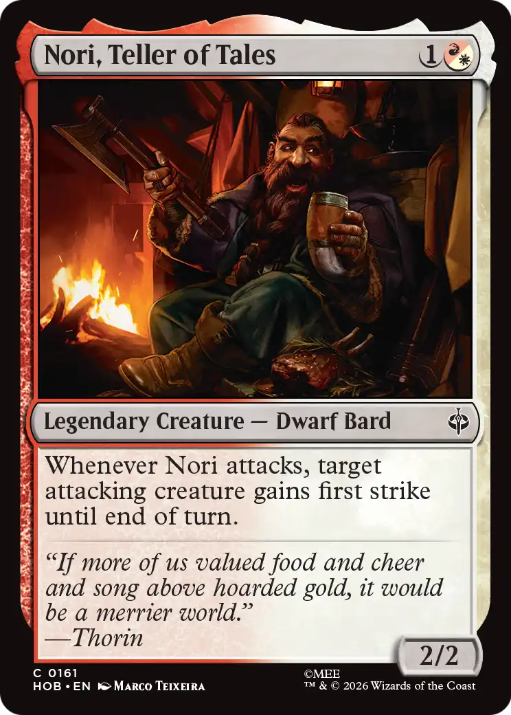 Nori, Teller of Tales (161) - NM - front