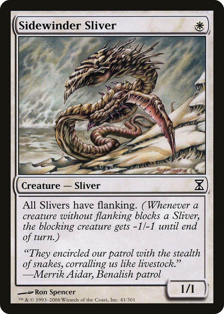 Sidewinder Sliver (41) - LP - front