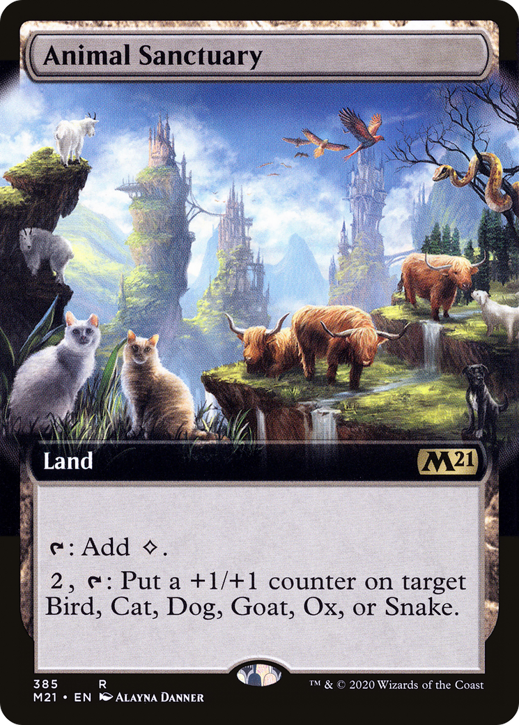 Animal Sanctuary (385) - EXTENDED ART - NM - front