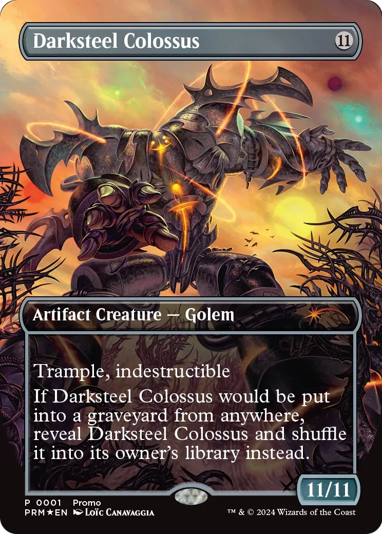 Darksteel Colossus (19) - BORDERLESS - FULL ART (Foil) - NM - front