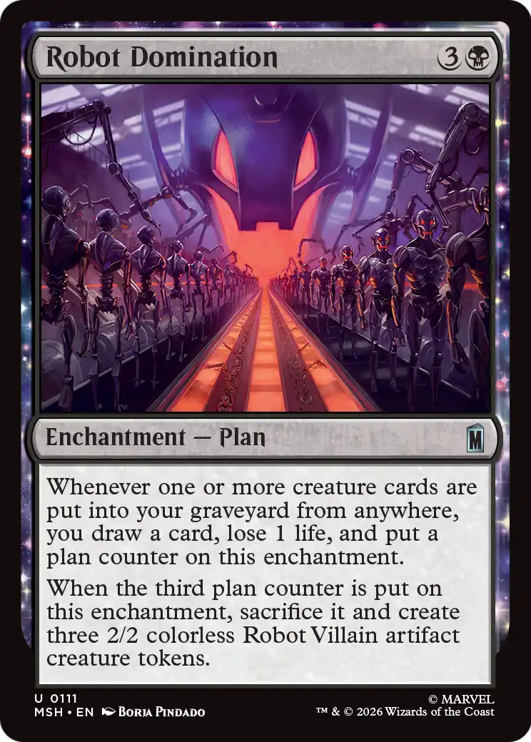 Robot Domination (111) - NM - front