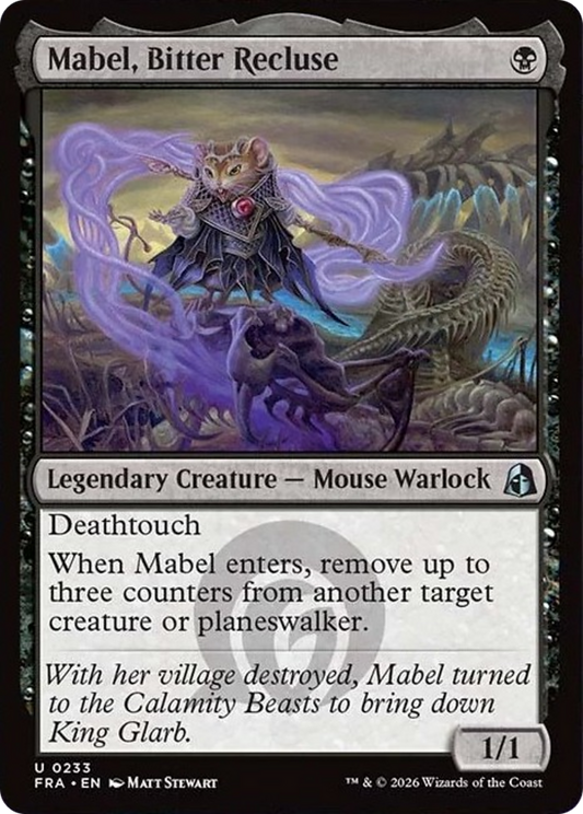 Mabel, Bitter Recluse (233) - NM - front