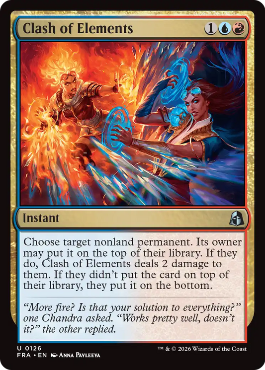 Clash of Elements (126) - NM - front