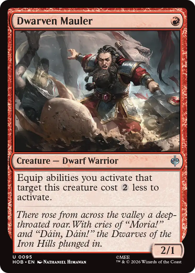 Dwarven Mauler (95) - NM - front