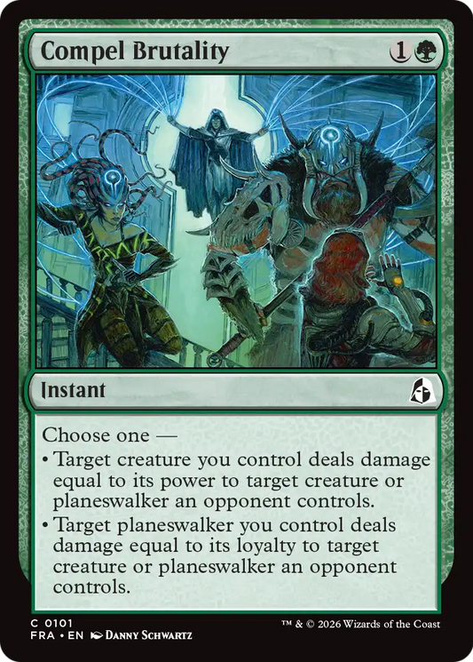 Compel Brutality (101) (Foil) - NM - front