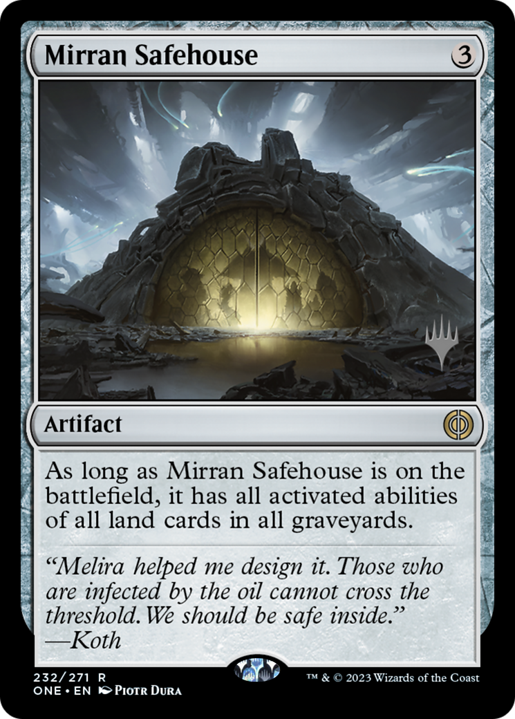 Mirran Safehouse (232p) (Foil) - LP - front