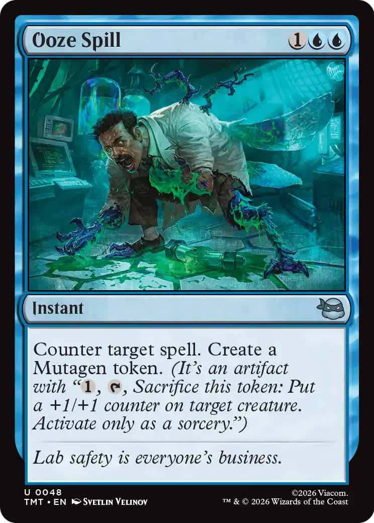 Ooze Spill (48) (Foil) - NM - front
