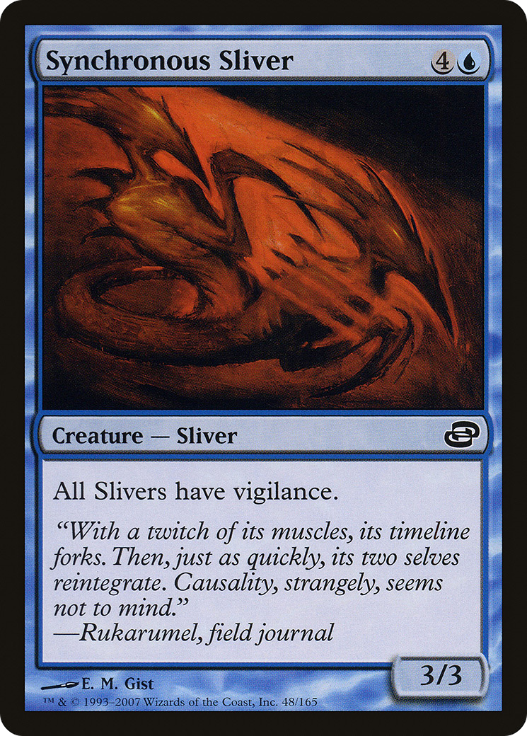 Synchronous Sliver (48) - NM - front