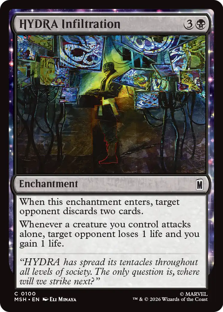 HYDRA Infiltration (100) - NM - front