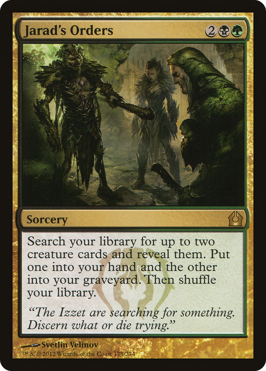 Jarad's Orders (175) (Foil) - LP - front