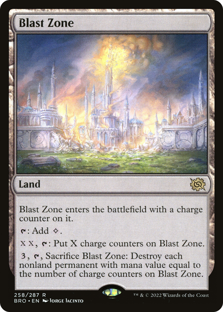 Blast Zone (258) - LP - front
