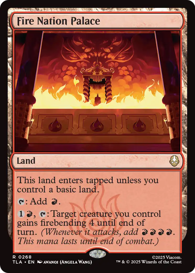 Fire Nation Palace (268) - NM - front