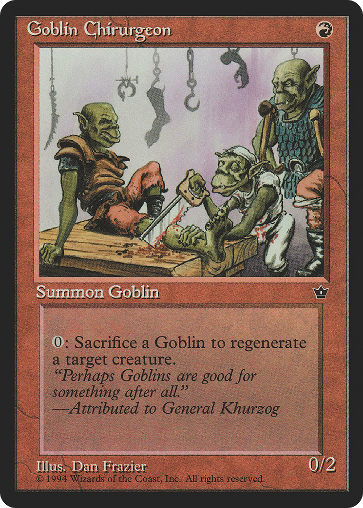 Goblin Chirurgeon (54c) - MP - front