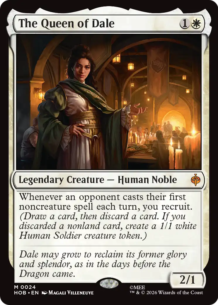 The Queen of Dale (24) (Foil) - NM - front