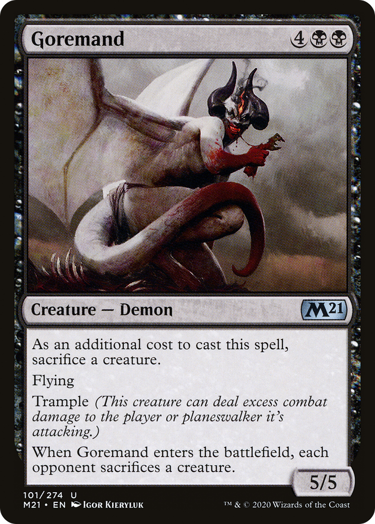 Goremand (101) (Foil) - NM - front