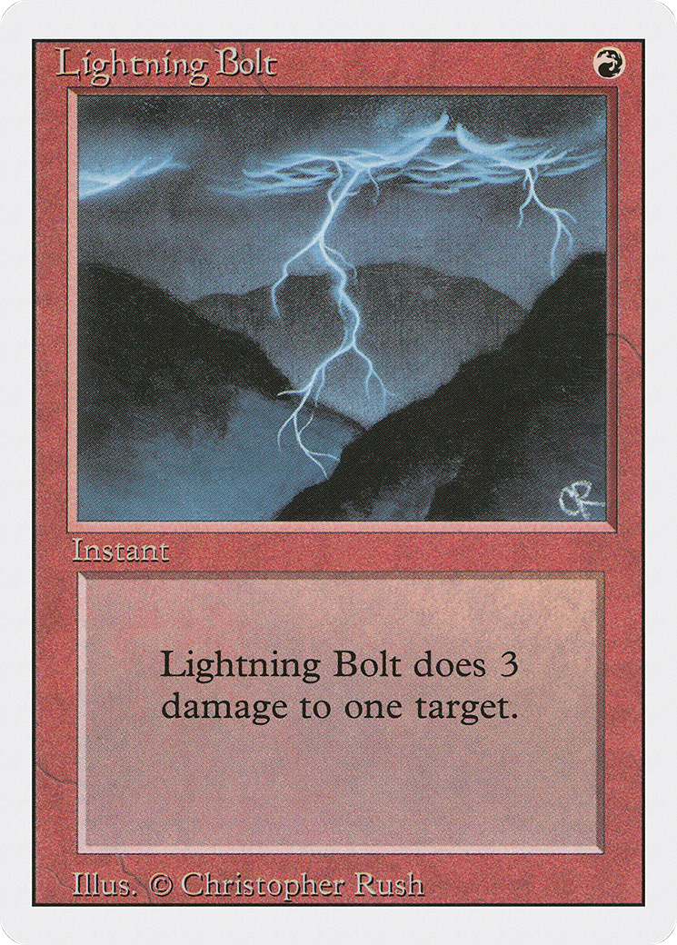Lightning Bolt (162) - MP - front