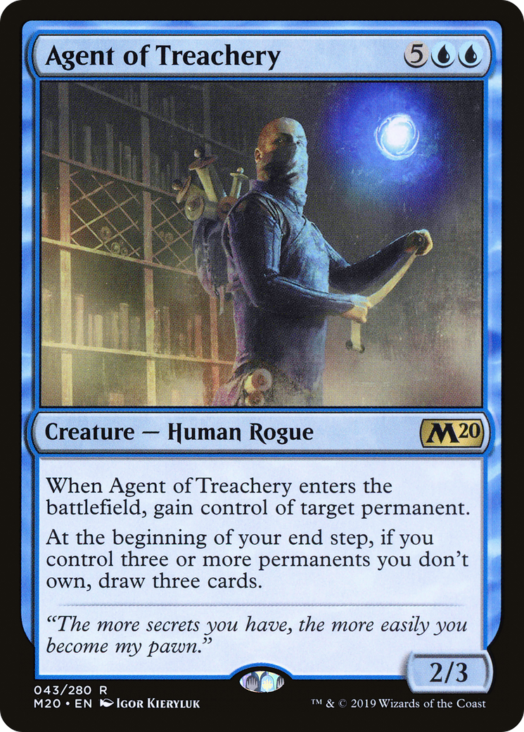 Agent of Treachery (43) - NM - front