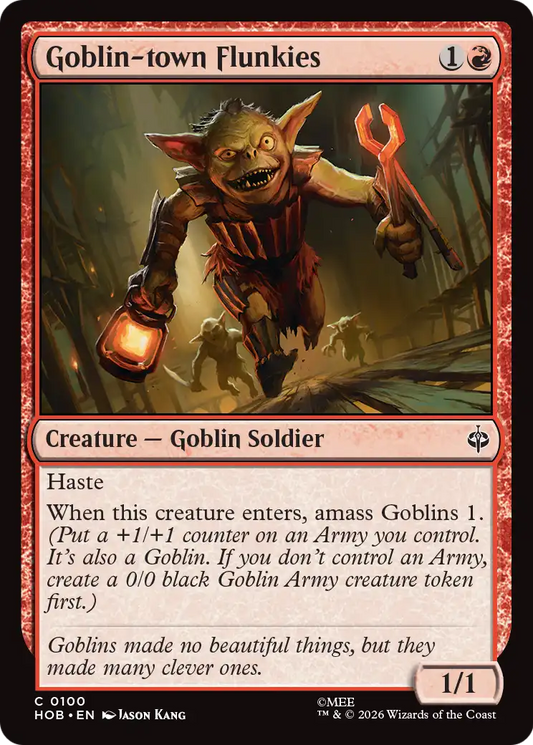 Goblin-town Flunkies (100) - NM - front