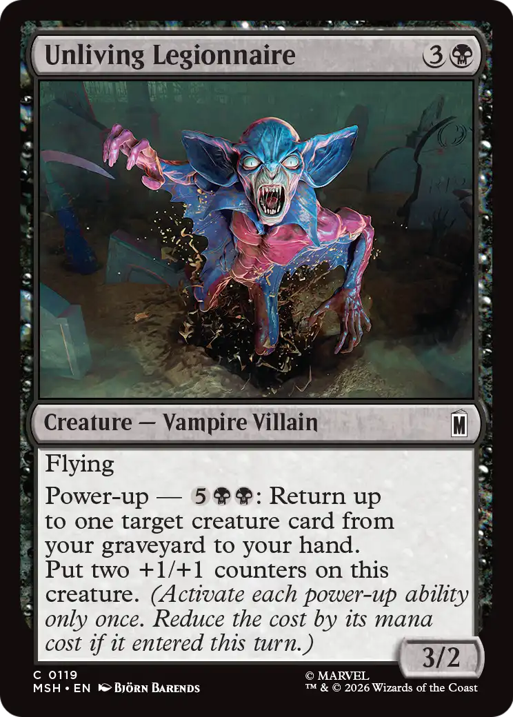 Unliving Legionnaire (119) - NM - front