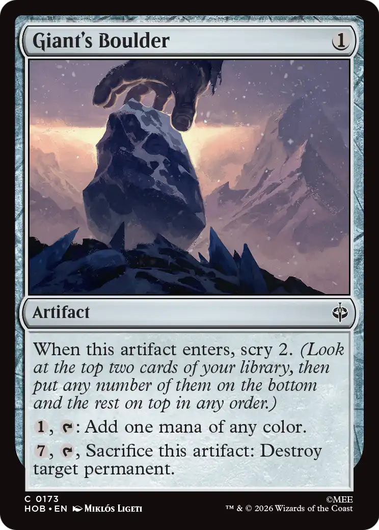 Giant's Boulder (173) - LP - front