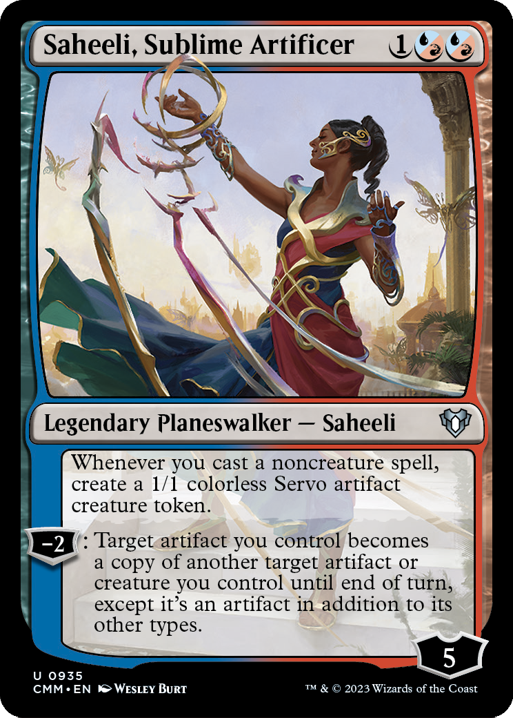 Saheeli, Sublime Artificer (935) - LP - front