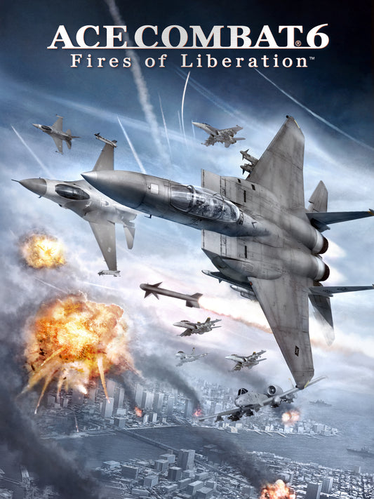 Ace Combat 6 Fires of Liberation [Platinum Hits] - front