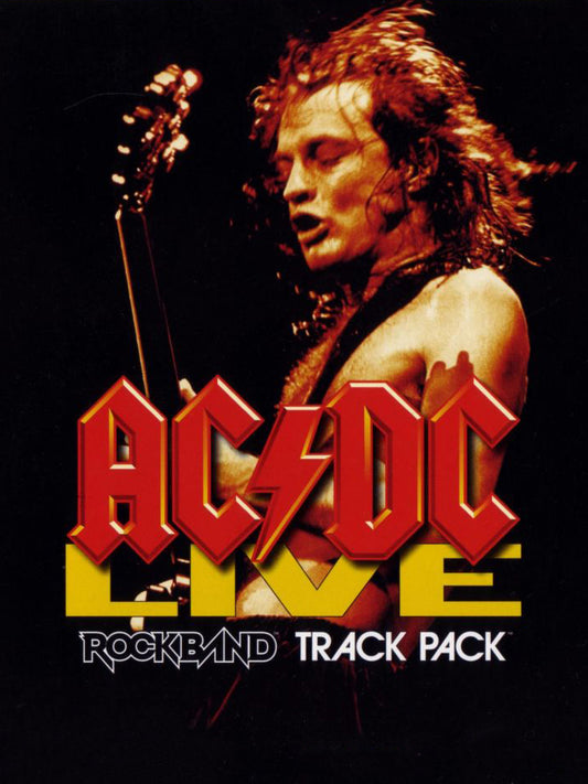 AC/DC Live Rock Band Track Pack - front