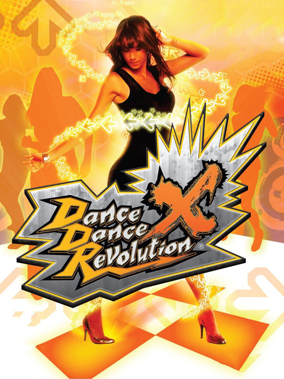 Dance Dance Revolution X - front