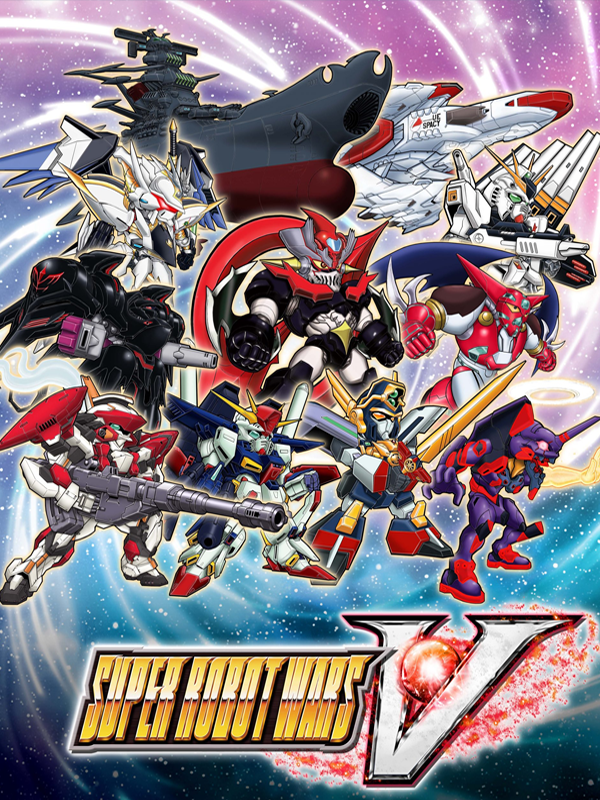 Super Robot Wars V - front