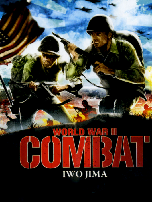 World War II Combat Iwo Jima - front
