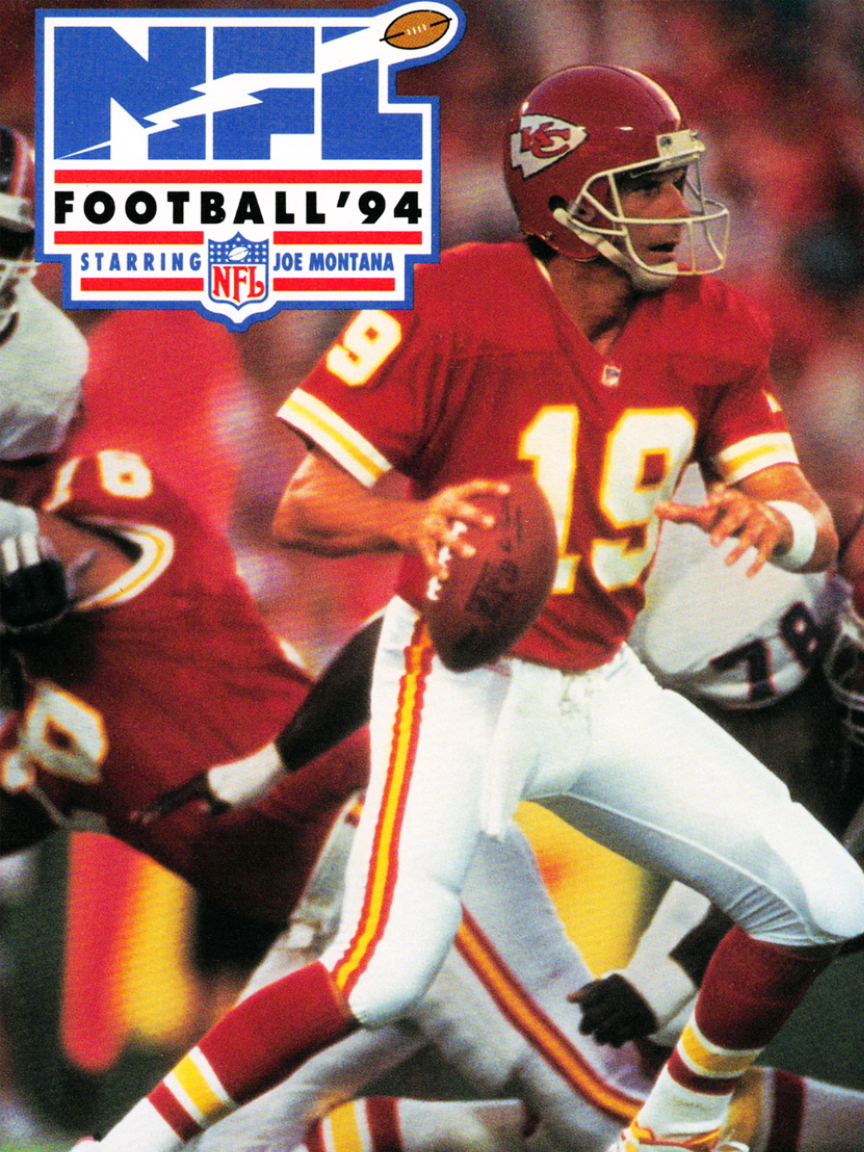 NFL Football '94 Starring Joe Montana - front