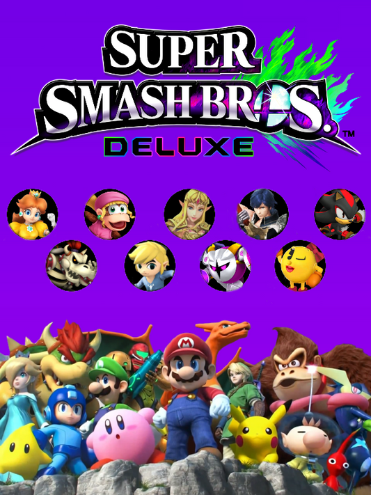 Super Smash Bros. - front