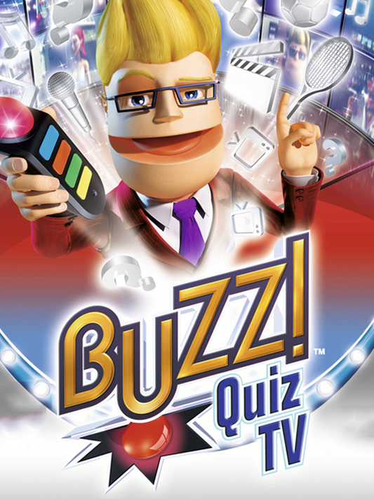 Buzz! Quiz TV [4 Controller Bundle] - front