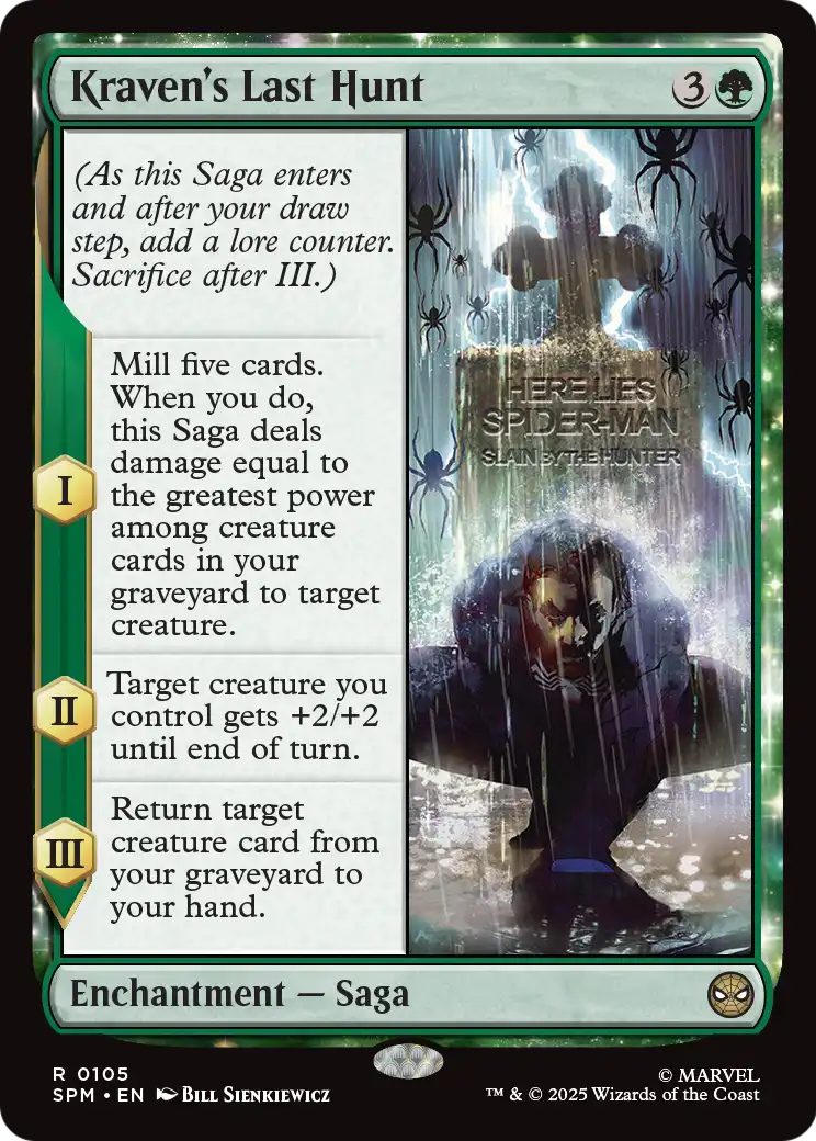 Kraven's Last Hunt (105) - NM - front