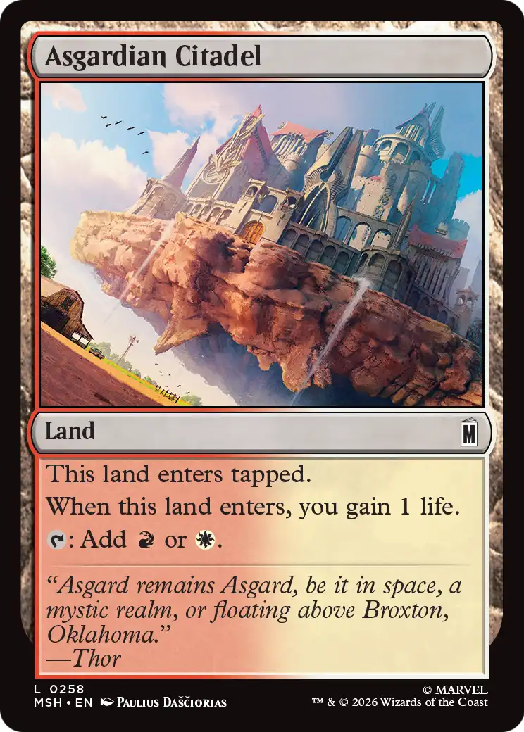 Asgardian Citadel (258) - NM - front
