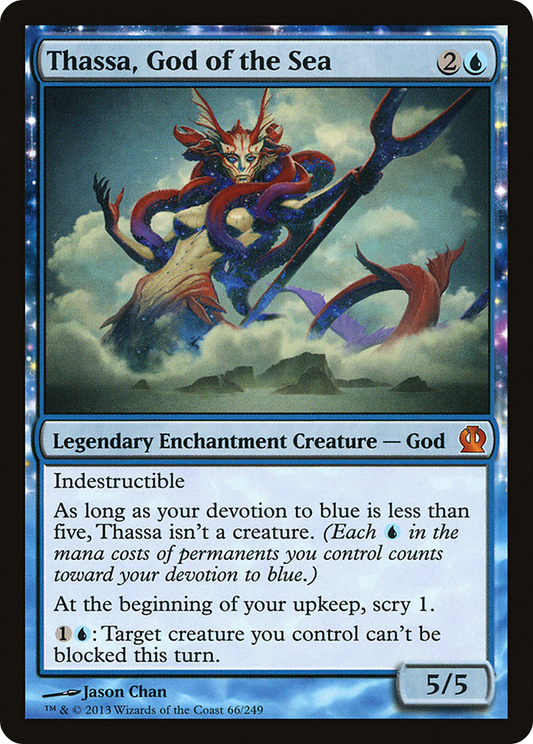 Thassa, God of the Sea (66) - NM - front