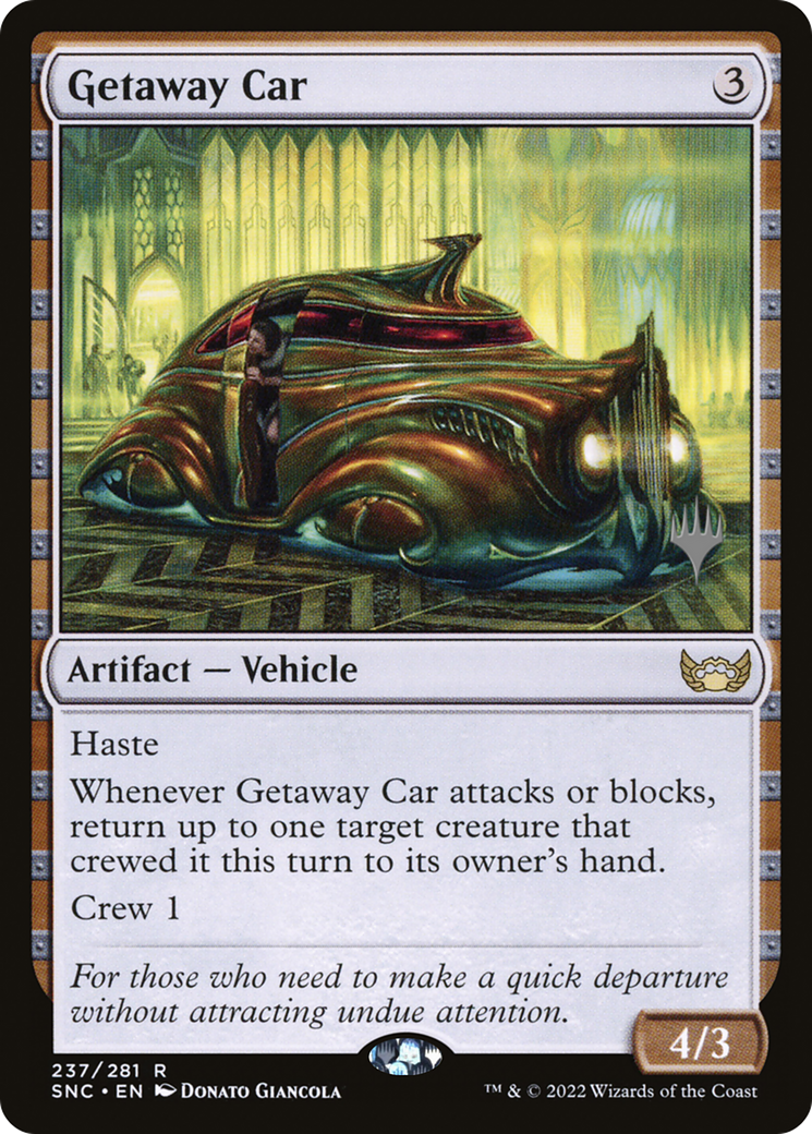 Getaway Car (237p) - LP - front