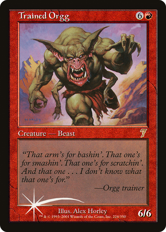 Trained Orgg (224★) - LP - front