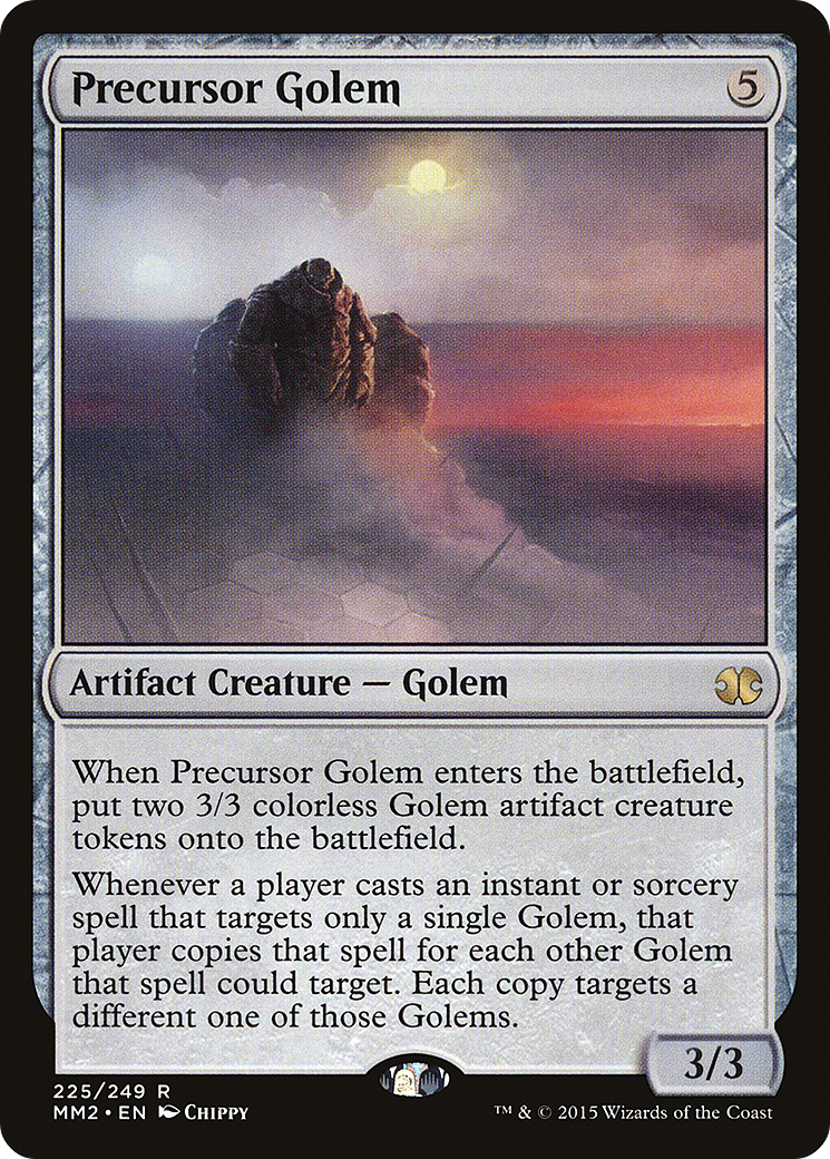 Precursor Golem (225) - LP - front