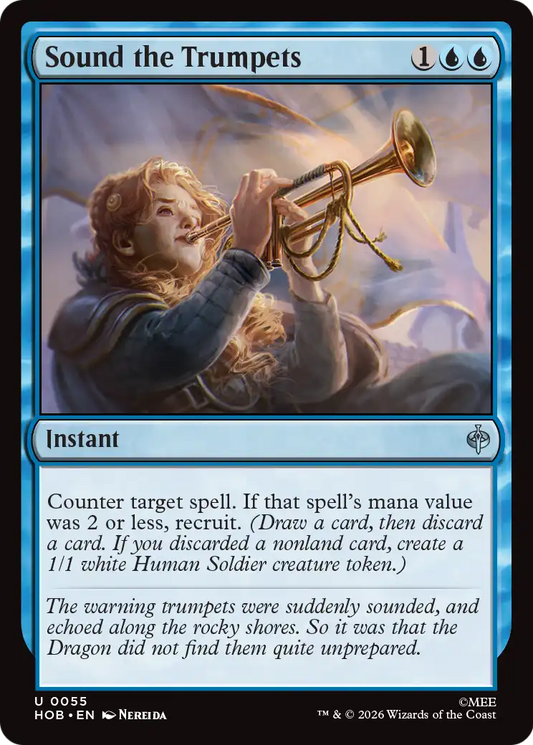 Sound the Trumpets (55) - NM - front