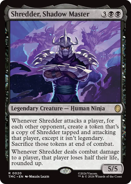 Shredder, Shadow Master (20) - NM - front