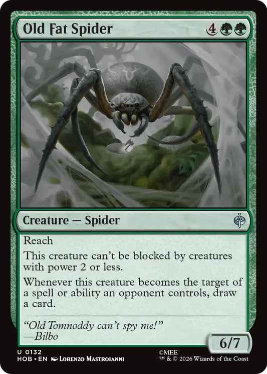 Old Fat Spider (132) - NM - front