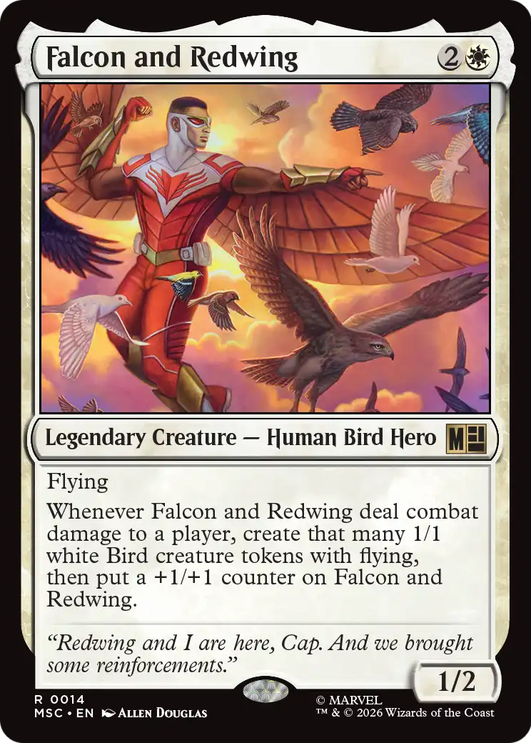 Falcon and Redwing (14) - LP - front