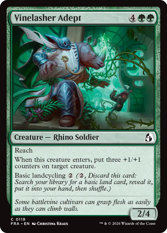 Vinelasher Adept (119) - NM - front