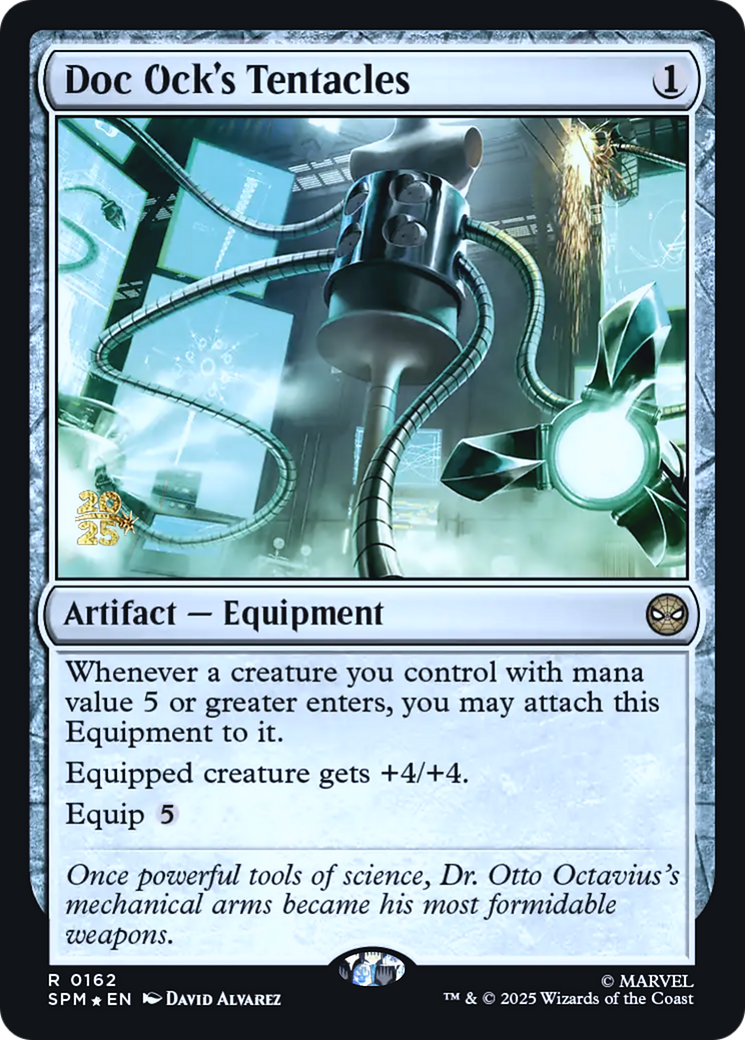 Doc Ock's Tentacles (162s) (Foil) - NM - front