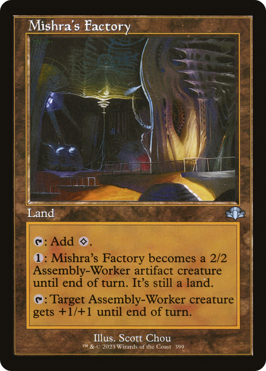 Mishra's Factory (399) (Foil) - NM - front