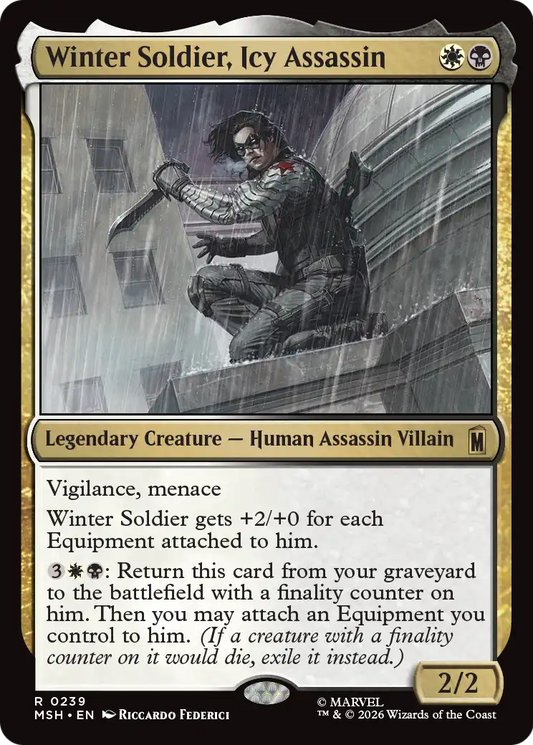 Winter Soldier, Icy Assassin (239) (Foil) - NM - front