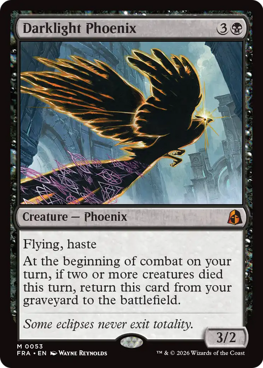 Darklight Phoenix (53) (Foil) - NM - front
