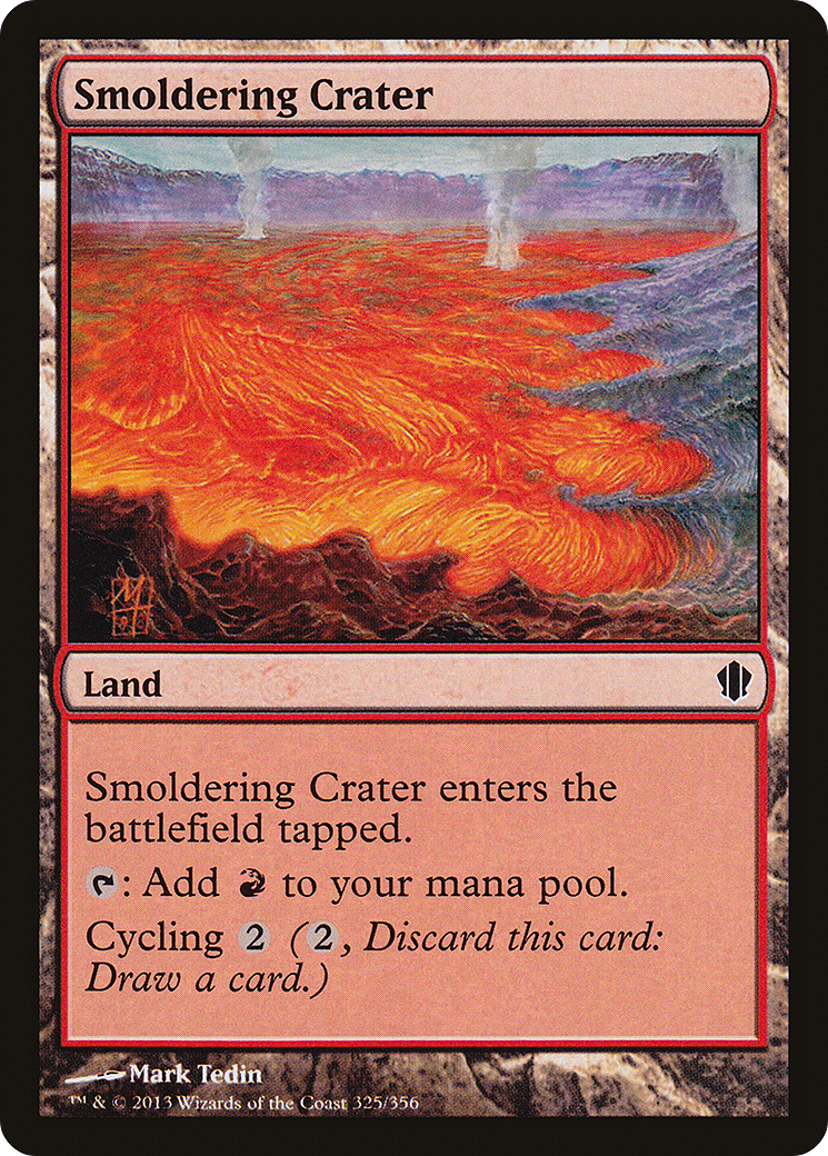 Smoldering Crater (325) - LP - front
